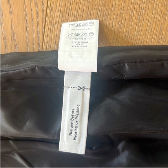 Like New J. Crew Black and Gray Midi Pencil Skirt for Work - Picture 6 of 6
